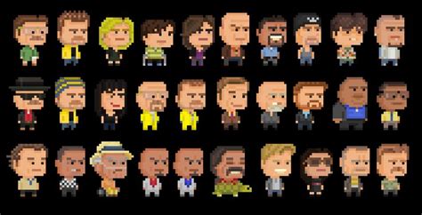 breaking bad pixel art